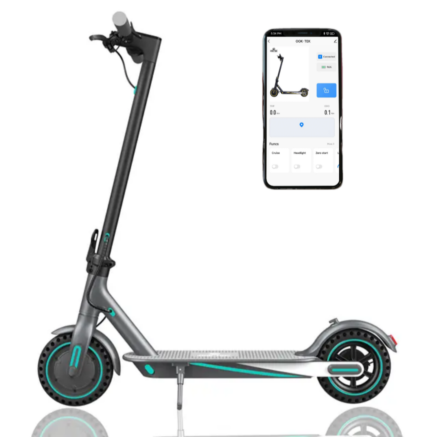 Elektrische step OOK-TEK V8