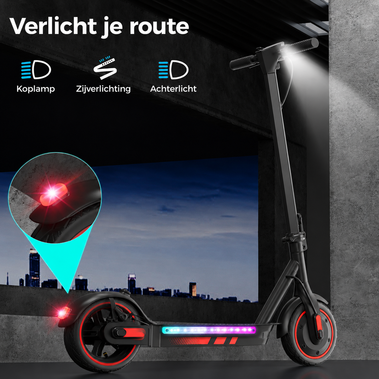 Elektrische step OOK-TEK V10 PRO