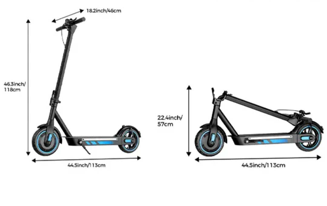 Elektrische step OOK-TEK V10 PRO