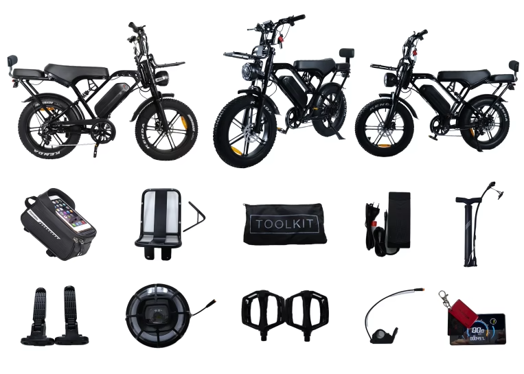 VOMO X80 Pro Elektrische Fatbike – 48V 15Ah – Inclusief GPS & Alarm Pakket